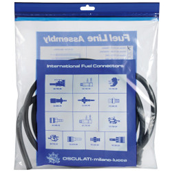Tuyau carburant 3m avec poire d’amorçage renforcée