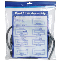Tuyau carburant 3m avec poire d’amorçage renforcée