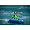 Jobe Shark Trainer 1P avec corde et palonnier | Bouée tractée enfant