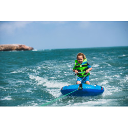 Jobe Shark Trainer 1P avec corde et palonnier | Bouée tractée enfant