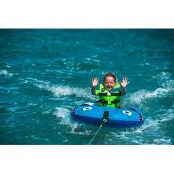 Jobe Shark Trainer 1P avec corde et palonnier | Bouée tractée enfant