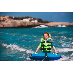 Jobe Shark Trainer 1P avec corde et palonnier | Bouée tractée enfant