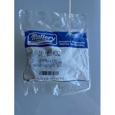 Impeller Mallory 9-45402 – Tohatsu 3B7-65021-1 / 3B7-65021-2