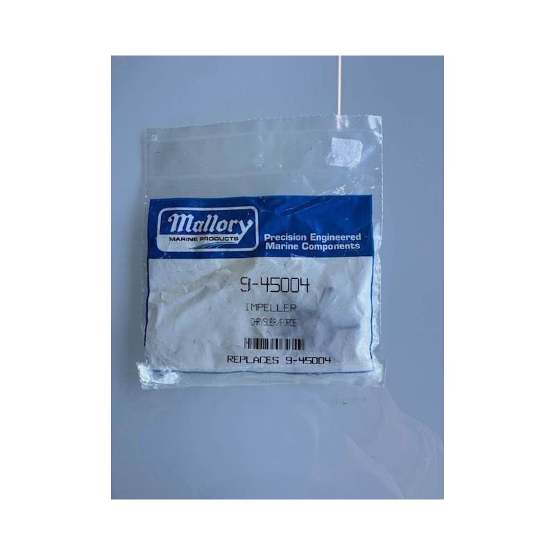 Impeller Mallory 9-45004 – Chrysler / Force 47-F436065-2 – Remplace 18-8903