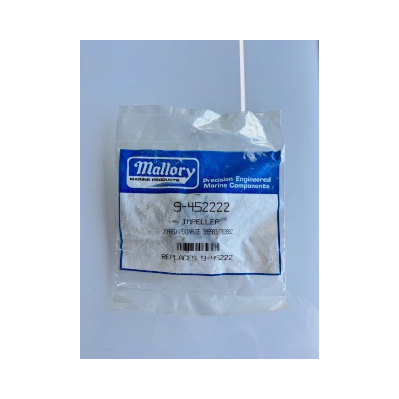 Impeller Mallory 9-45222 – Johnson / Evinrude 388803 / 763802