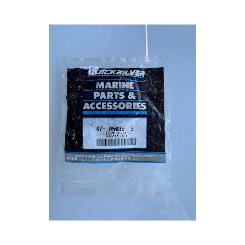Impeller pompe à eau Mercury Quicksilver 47-85089 origine
