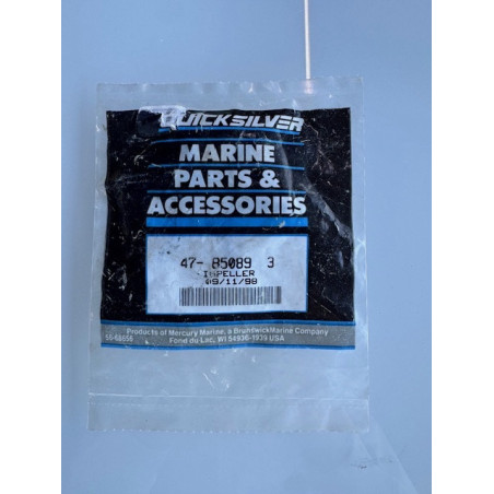 Impeller pompe à eau Mercury Quicksilver 47-85089 origine