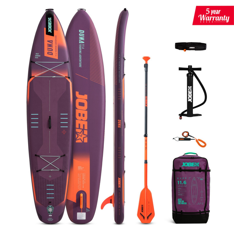 Jobe Aero Duna SUP Board 11.6 Package Purple