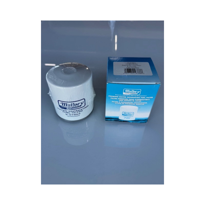 Filtre à carburant Mallory 9-37810 Mercury 35-893230T01 Honda Yamaha