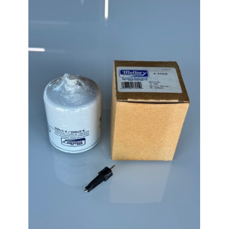 Filtre à carburant Mallory 9-37805 Mercury 35-807172 remplace Sierra 18-7945