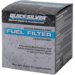 Filtre à carburant Quicksilver 35-802893Q01 – Séparateur d’eau Mercury / Mariner