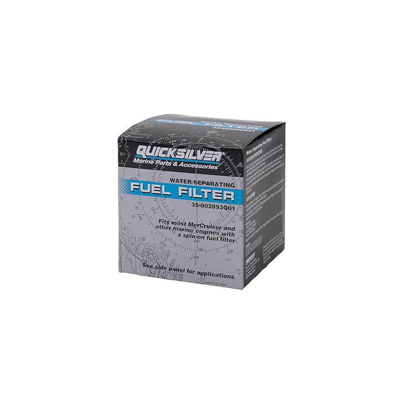 Filtre à carburant Quicksilver 35-802893Q01 – Séparateur d’eau Mercury / Mariner