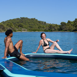 Jobe Infinity Pool 5,63 x 3,72 m | Piscine flottante gonflable