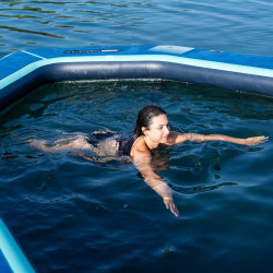 Jobe Infinity Pool 5,63 x 3,72 m | Piscine flottante gonflable